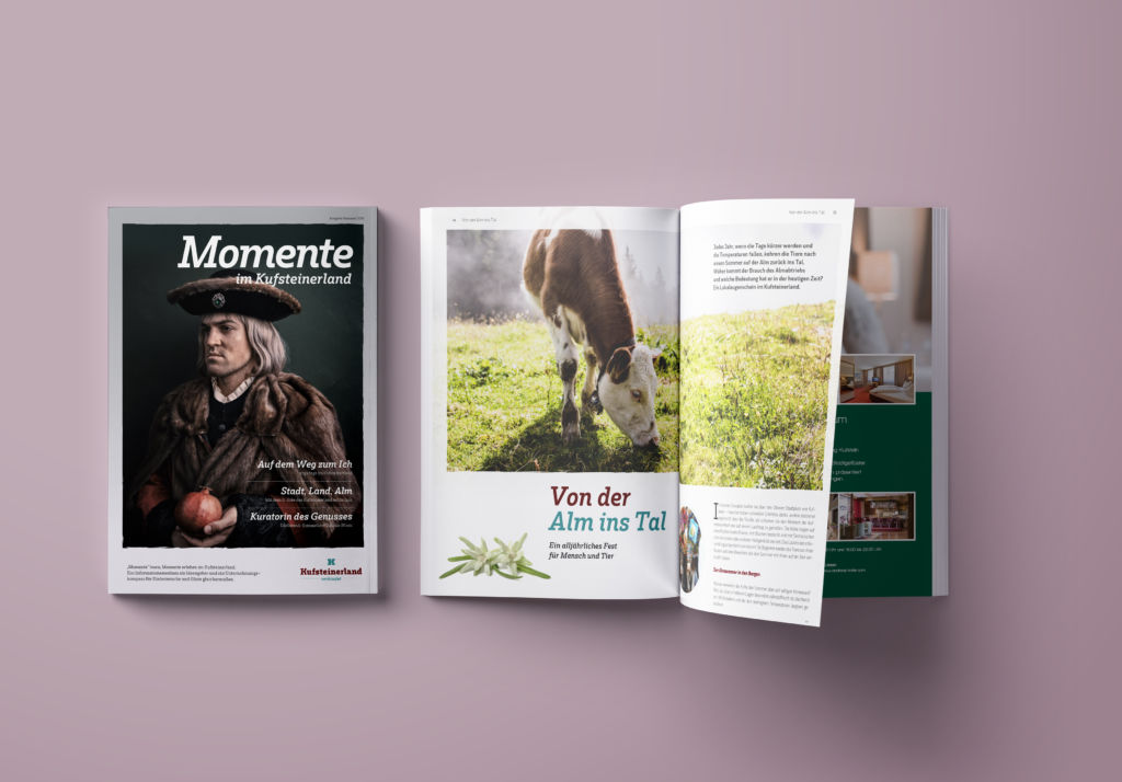 Gästemagazin Momente