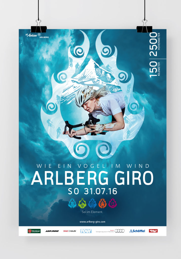 Plakat ARLBERG Giro 2016