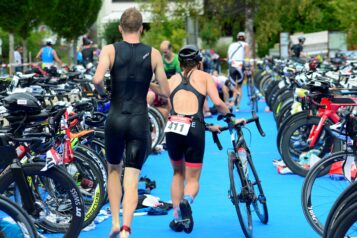 Der Start- und Zielbereich sowie die Wechselzone befinden sich beim Strandbad Thiersee.