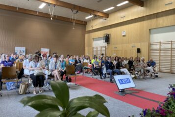 Die Sommertagung fand in der Mehrzweckhalle in Walchsee statt