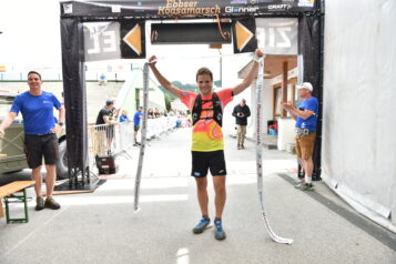 Der Tiroler Alex Hutter sicherte sich beim KOASA-Marathon den ersten Platz.